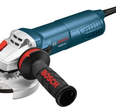 The small angle grinders are powerful, handy tools from Bosch for working on metal. GWS 125 series.