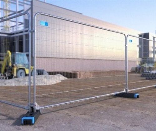 Heavy Duty Round Top anti climb Fencing harris fencing site safety fencing macroom tool hire sales